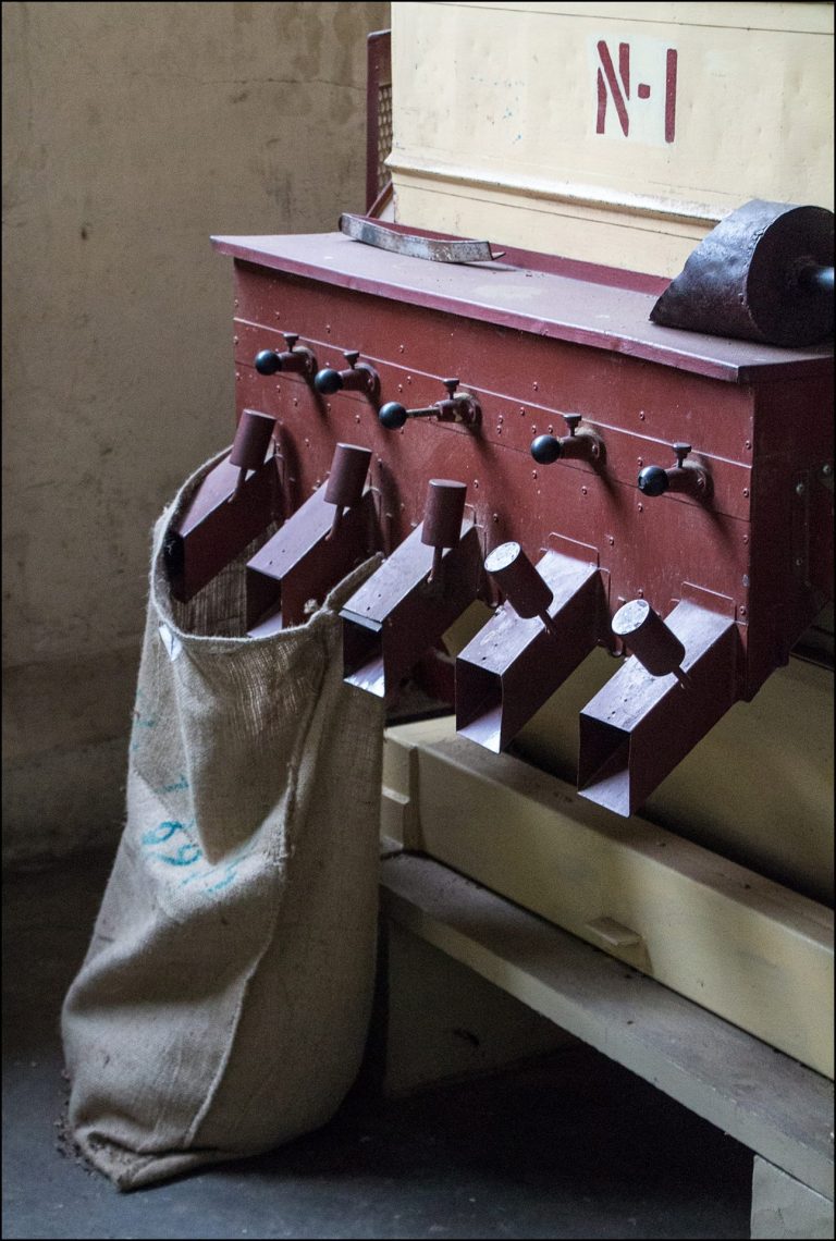 Coffee bean packing