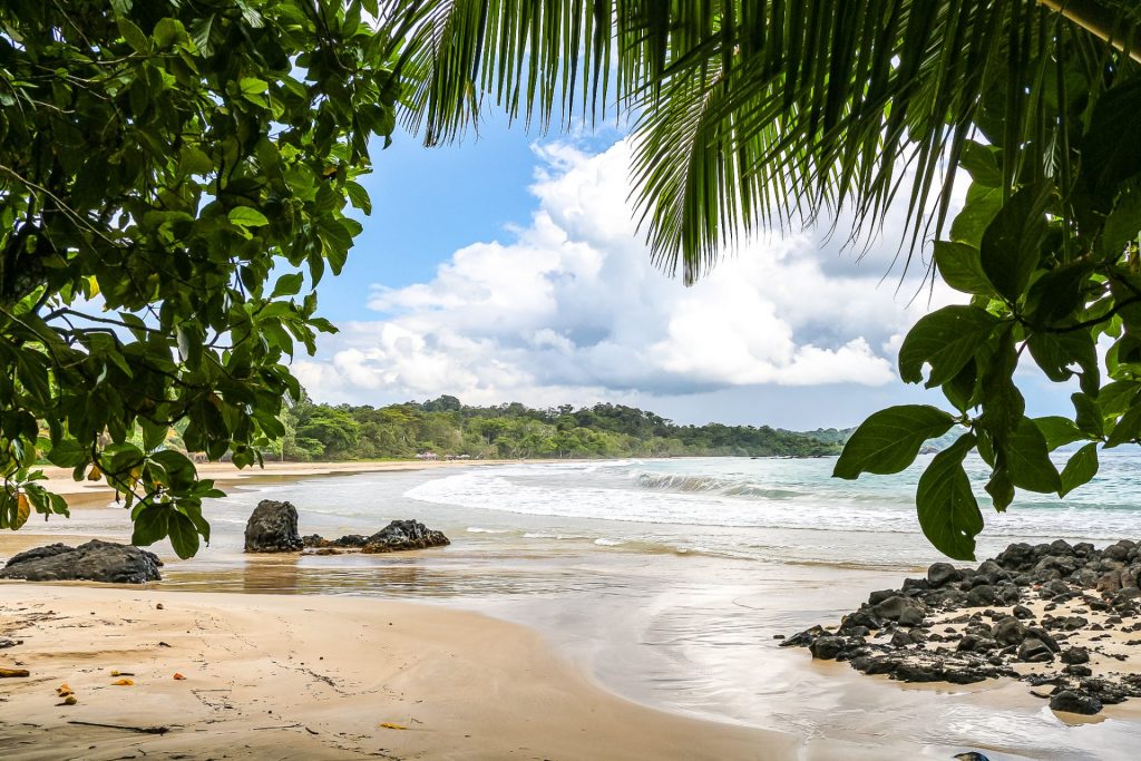 Wild beaches at Boca del Toro