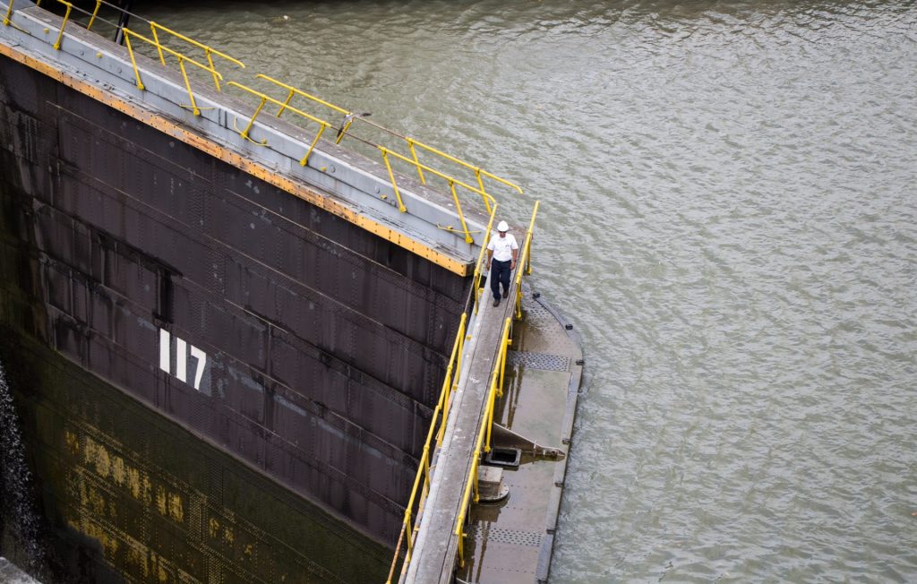 Panama Canal Lock Gates