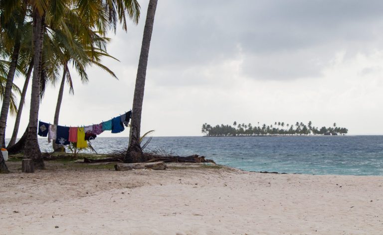 Neighbouring island in San Blas