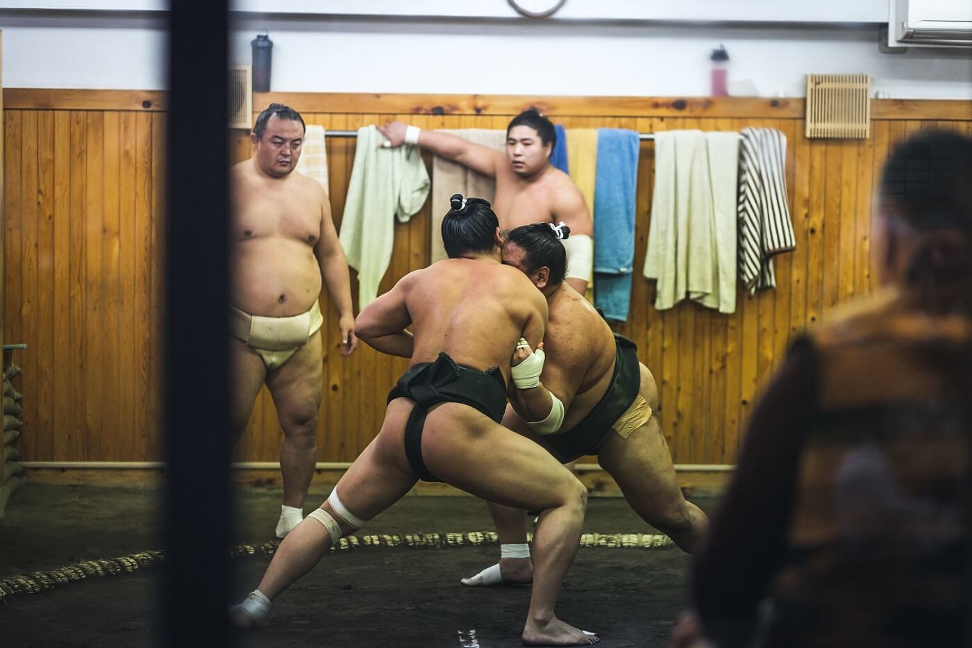 Sumo Training Session, Tokyo