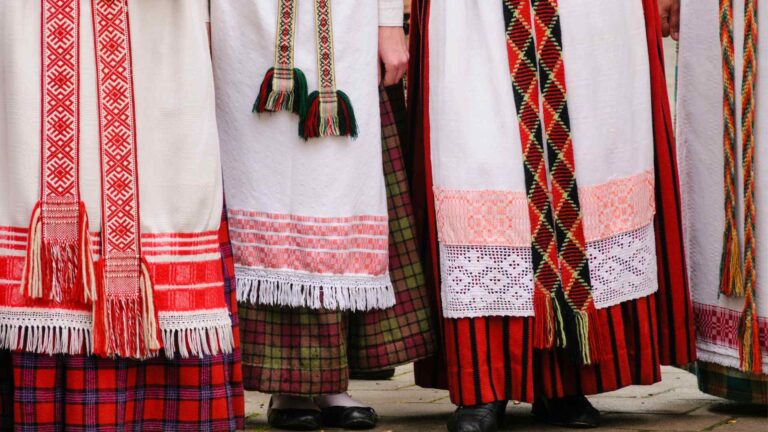 Lithuanian Distinctive Traditional Dress